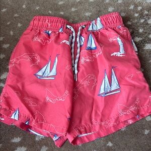 Snapper Rock Pink Swim Shorts